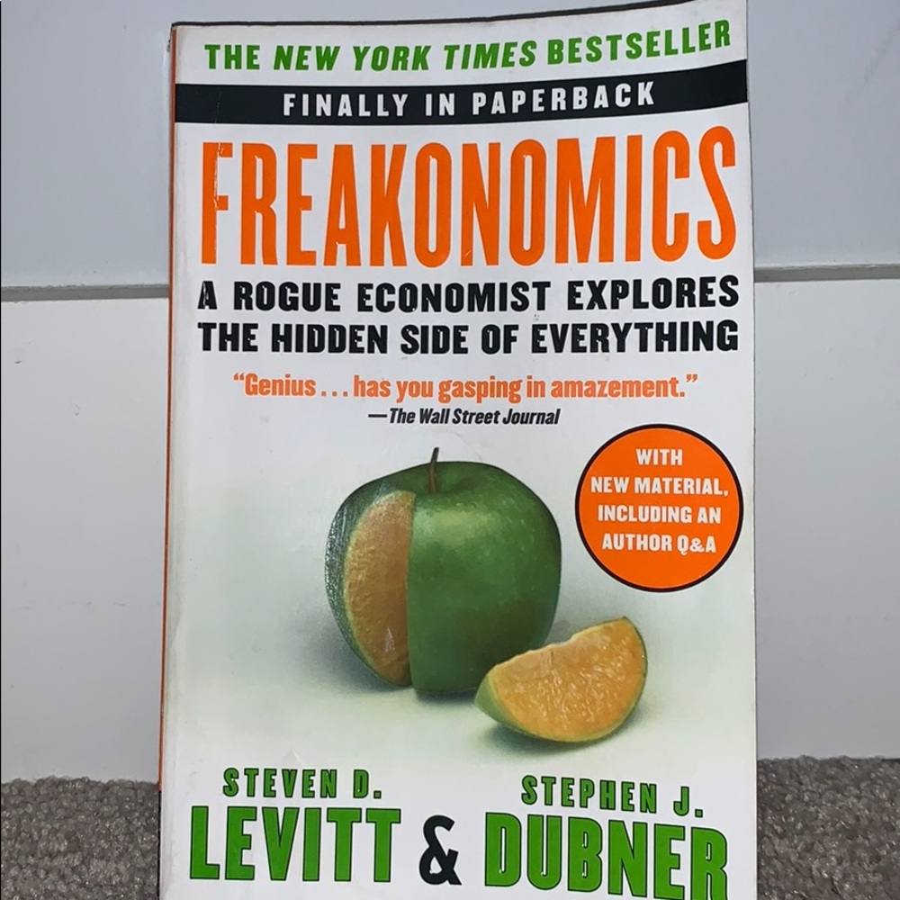 Freakonomics paperback